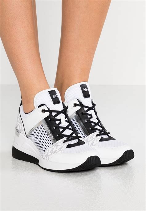 michael kors white trainers|michael kors sneaker on sale.